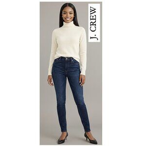 J. CREW -  Dark wash high rise skinny jeans